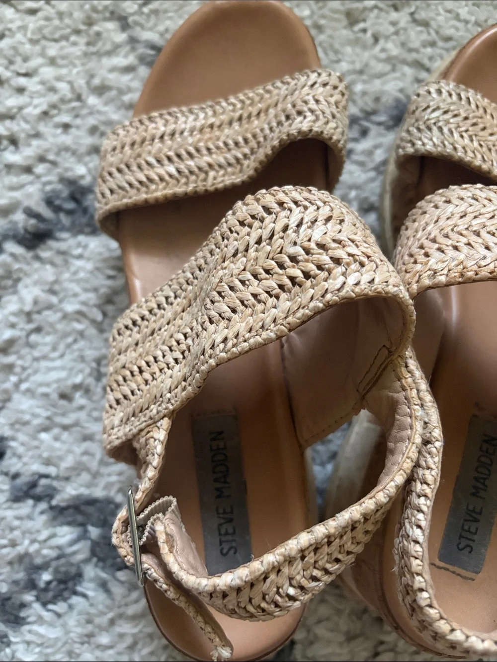 Steve Madden Platform Sandals - Size 7